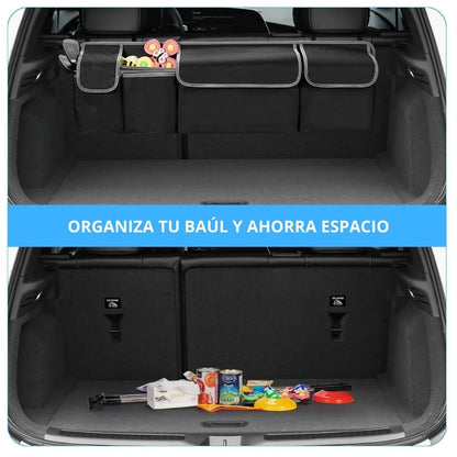 Organizador de Maletero – Más espacio y orden en segundos para tu carro